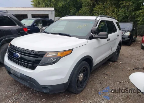 2013 Ford Police Interceptor from USA, damaged, VIN 1FM5K8AR4DGC41158